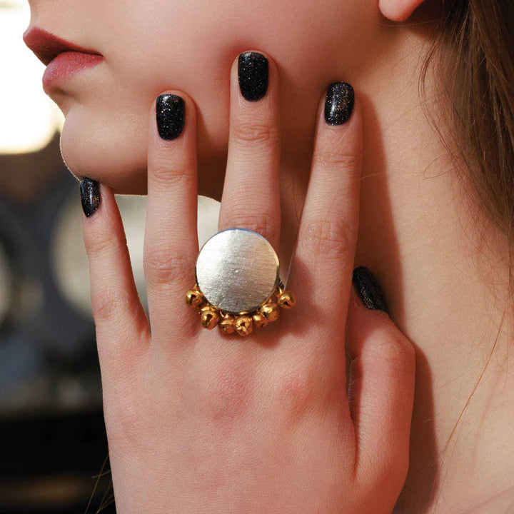 Half & Half Ghungroo Studs