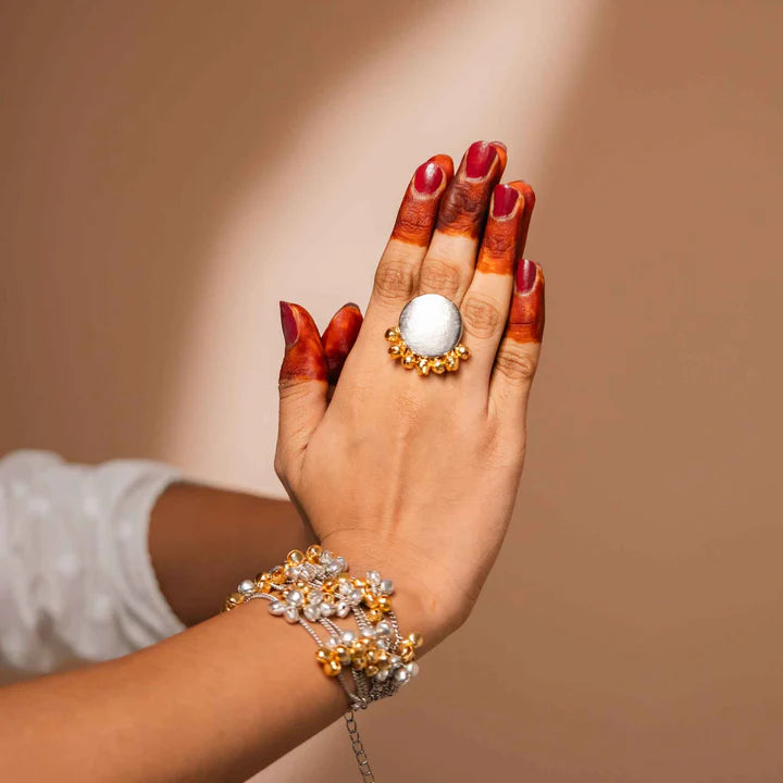 Half & Half Ghungroo Studs