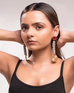 Ghungroo Glam Set – Bracelet, Ring, Studs & Danglers (4-Piece Collection)