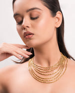 Ruhi 3 & 7 Layered Necklace Set