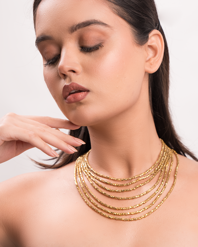 7 layered Ruhi Necklace