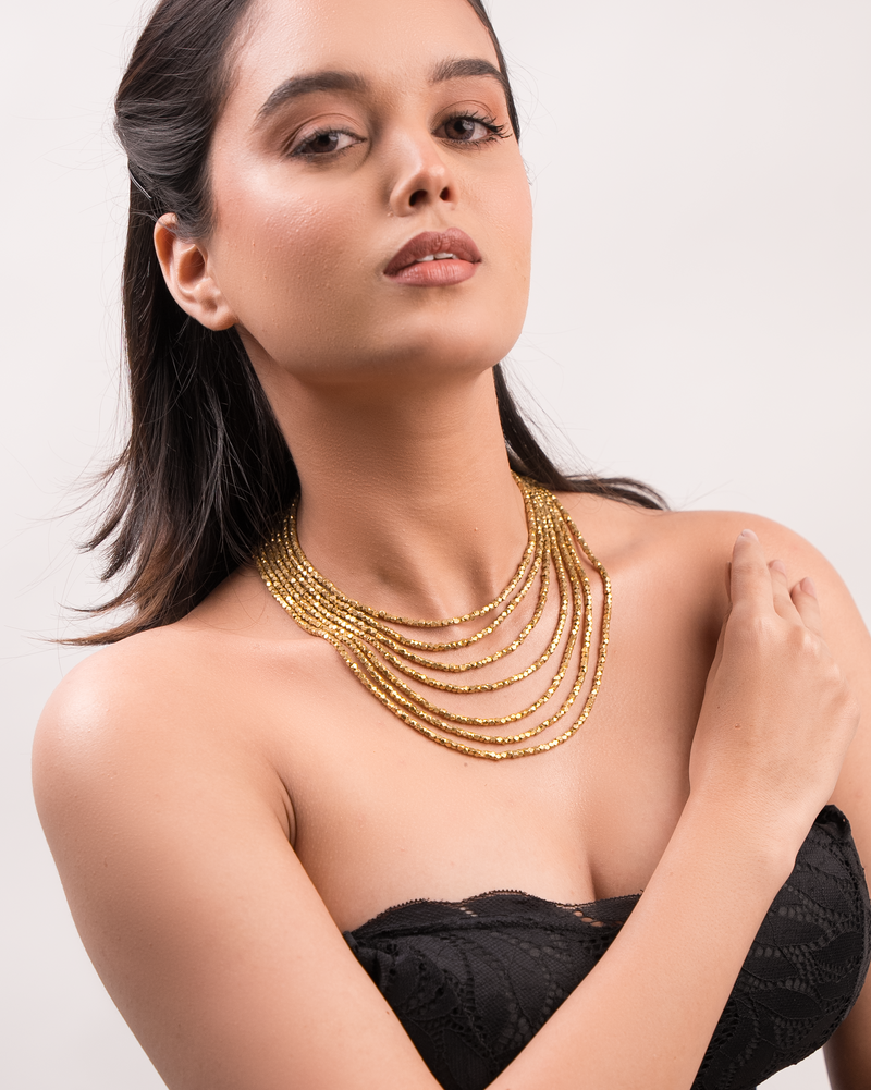 7 layered Ruhi Necklace