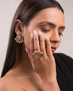 Half & Half Ghungroo Studs