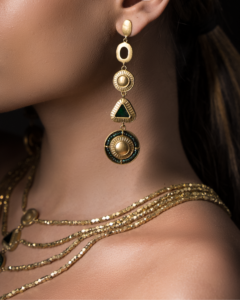 Sehr Haar & Sehr Danglers - Handcrafted Statement Jewelry (Combo Deal)