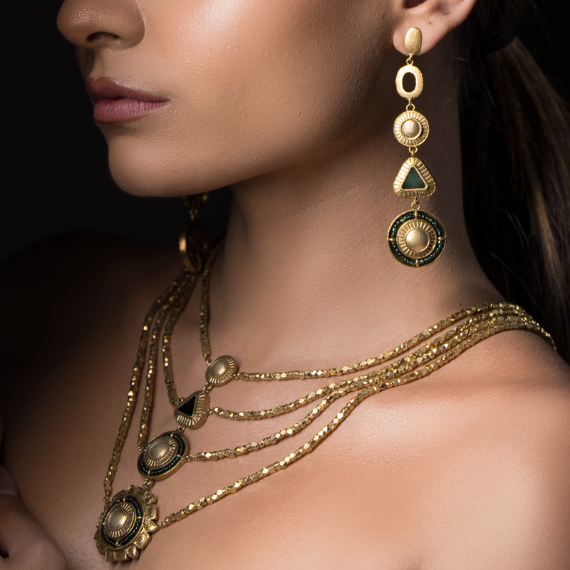 Sehr Haar & Sehr Danglers - Handcrafted Statement Jewelry (Combo Deal)