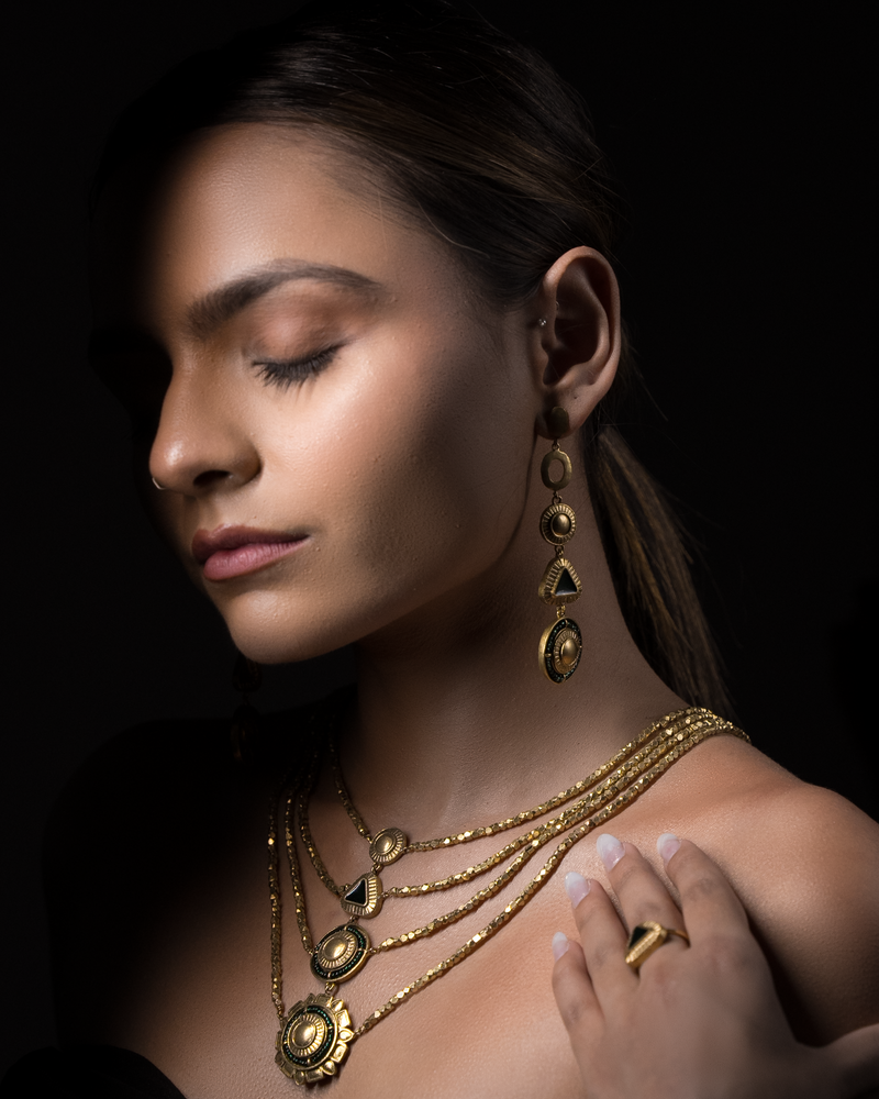 Sehr Haar & Sehr Danglers - Handcrafted Statement Jewelry (Combo Deal)
