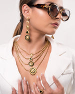 Sehr Set -  Haar, Danglers & Bracelet