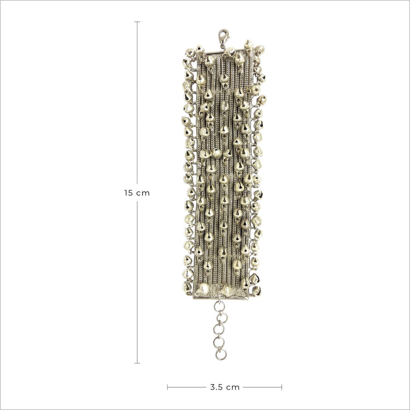 Broad Ghungroo Bracelet