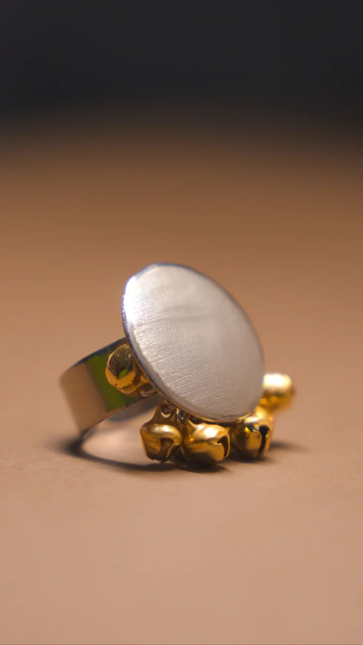 Half & Half Ghungroo Studs