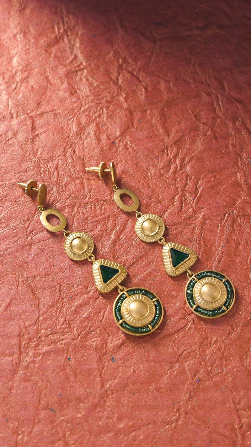 Sehr Set -  Haar, Danglers & Bracelet