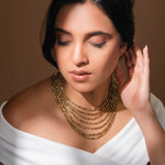 Sitara Choker & 7 layered Ruhi Necklace  (Combo Deal)