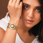 Sehr Set -  Haar, Danglers & Bracelet