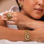 Sehr Set -  Haar, Danglers & Bracelet