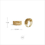 Ruhi Glam Set - Necklace, Ring & Studs (Combo Deal)