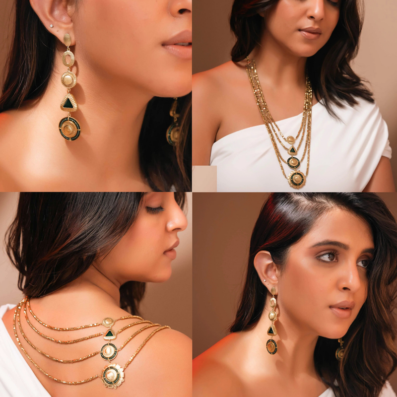 Sehr Haar & Sehr Danglers - Handcrafted Statement Jewelry (Combo Deal)