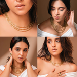 Ruhi 3 & 7 Layered Necklace Set