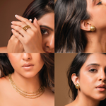 Ruhi Glam Set - Necklace, Ring & Studs (Combo Deal)