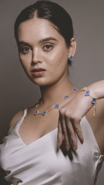 Luxurious 18k Gold Plating Four-Leaf Clover Reversible Bracelet
