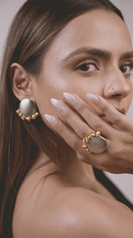 Half & Half Ghungroo Studs